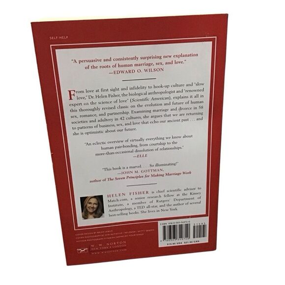 Anatomy of Love A Natural History of Mating, Marriage, and Why We Stray PB Book - Picture 2 of 4